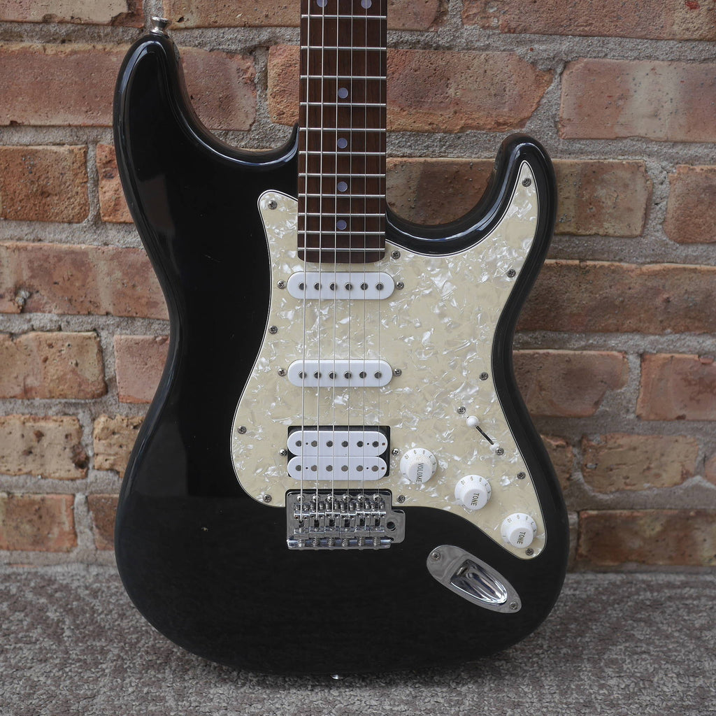 Orange Electric Guitar Black (used)