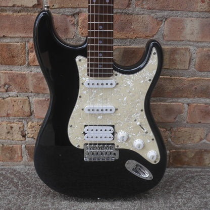 Orange Electric Guitar Black (used)