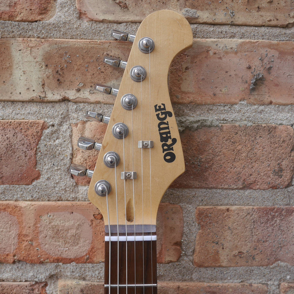 Orange Electric Guitar Black (used)