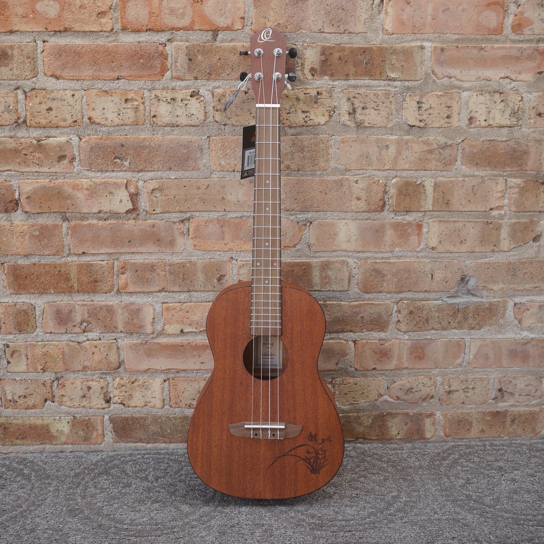 Ortega Bonfire Series Baritone Ukulele Sapele