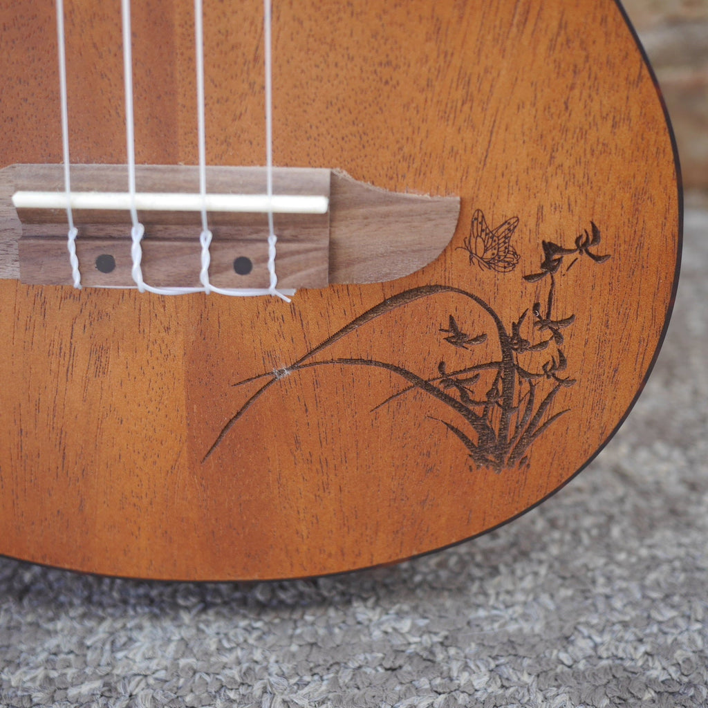 Ortega Bonfire Series Tenor Ukulele Mahogany