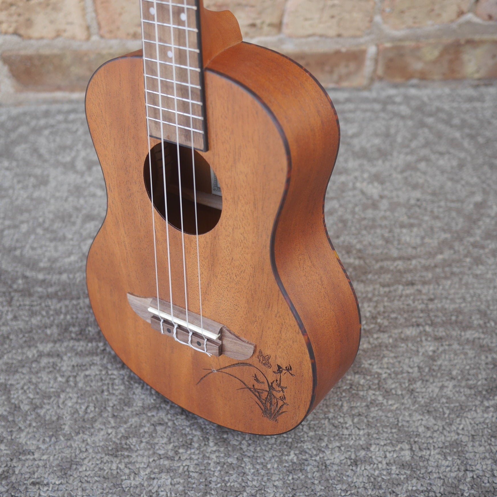 Ortega Bonfire Series Tenor Ukulele Mahogany