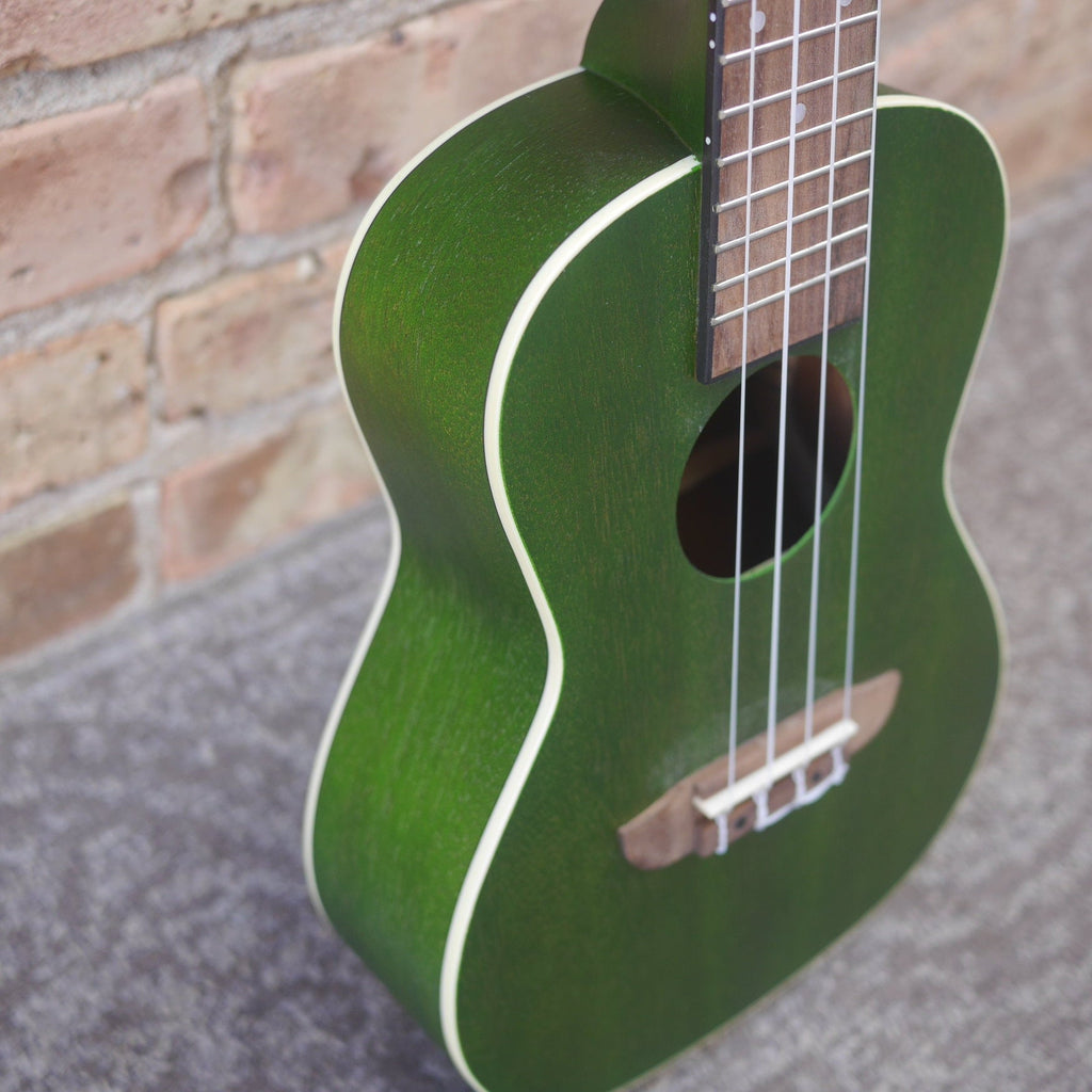 Ortega Concert Acoustic Ukulele Forest Green
