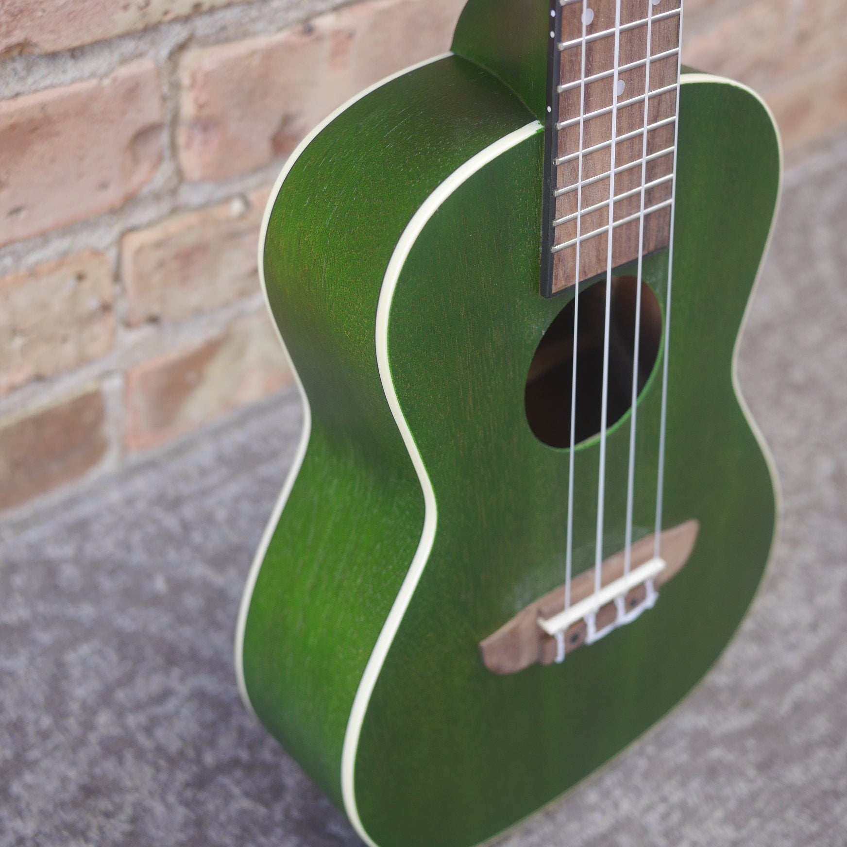 Ortega Concert Acoustic Ukulele Forest Green