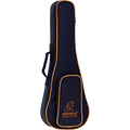 Ortega Concert Ukulele Gig Bag Black Orange