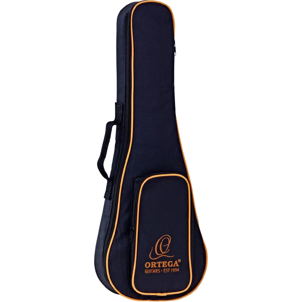 Ortega Concert Ukulele Gig Bag Black Orange