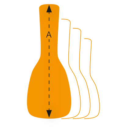 Ortega Concert Ukulele Gig Bag Black Orange