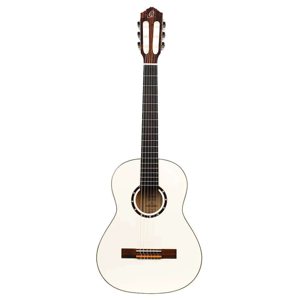 Ortega Family Series ¾ Size Nylon String Guitar White