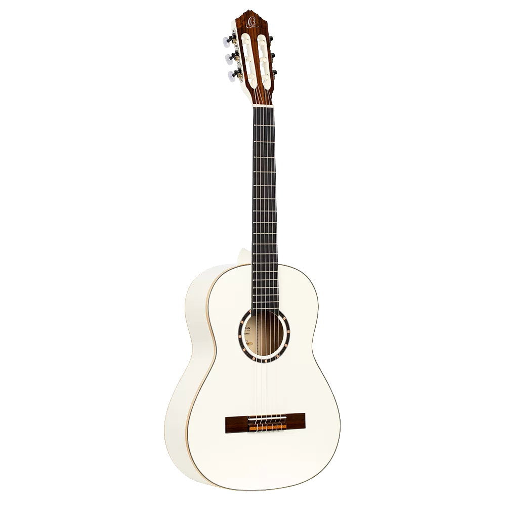 Ortega Family Series ¾ Size Nylon String Guitar White