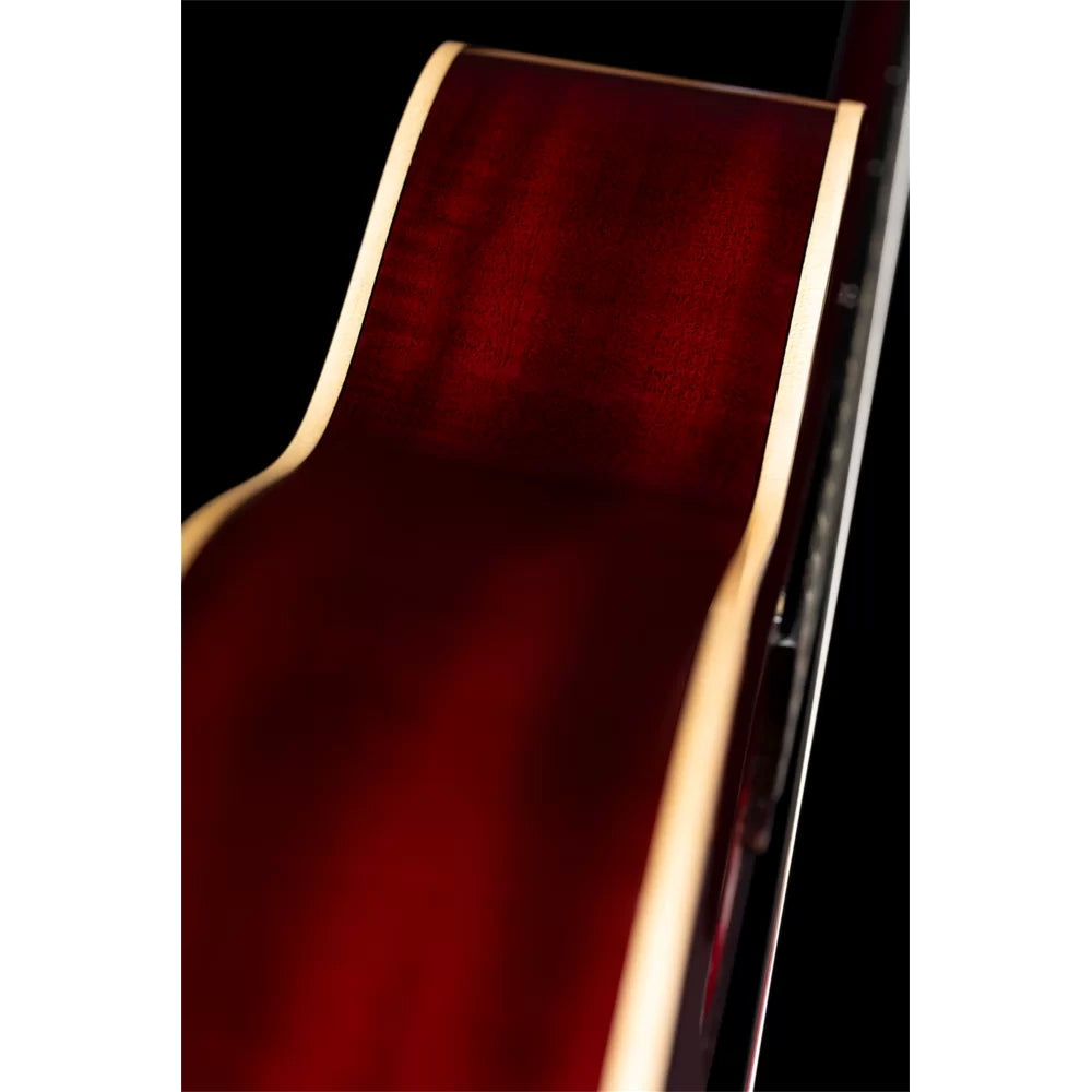 Ortega Family Series Full Size Nylon String Guitar Wine Red