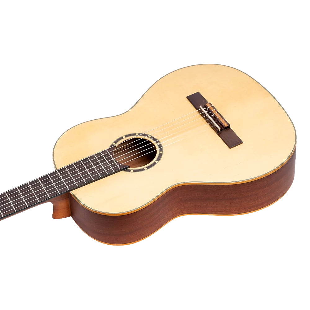 Ortega Family Series Left Handed Nylon String Guitar