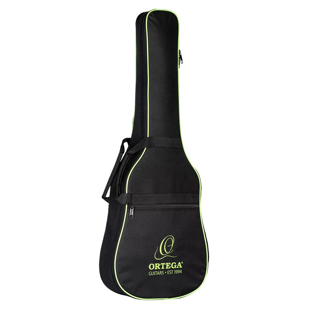 Ortega Nylon String Guitar Gaucho Parlor Green Apple w/Bag