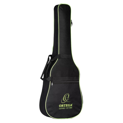Ortega Nylon String Guitar Gaucho Parlor Green Apple w/Bag