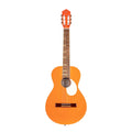 Ortega Nylon String Guitar Gaucho Parlor Orange w/Bag