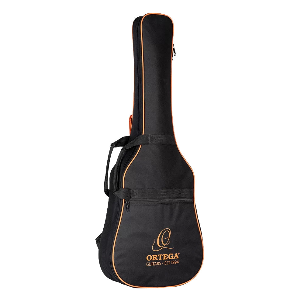 Ortega Nylon String Guitar Gaucho Parlor Orange w/Bag