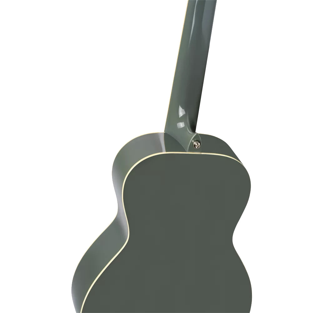 Ortega Nylon String Guitar Gaucho Parlor Platinum Grey w/Bag