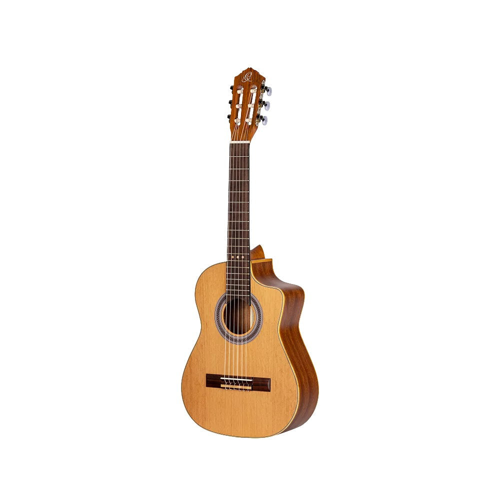 Ortega Requinto Full Size Nylon String Guitar Natural