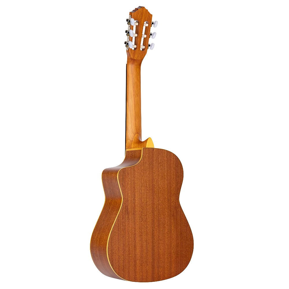 Ortega Requinto Full Size Nylon String Guitar Natural