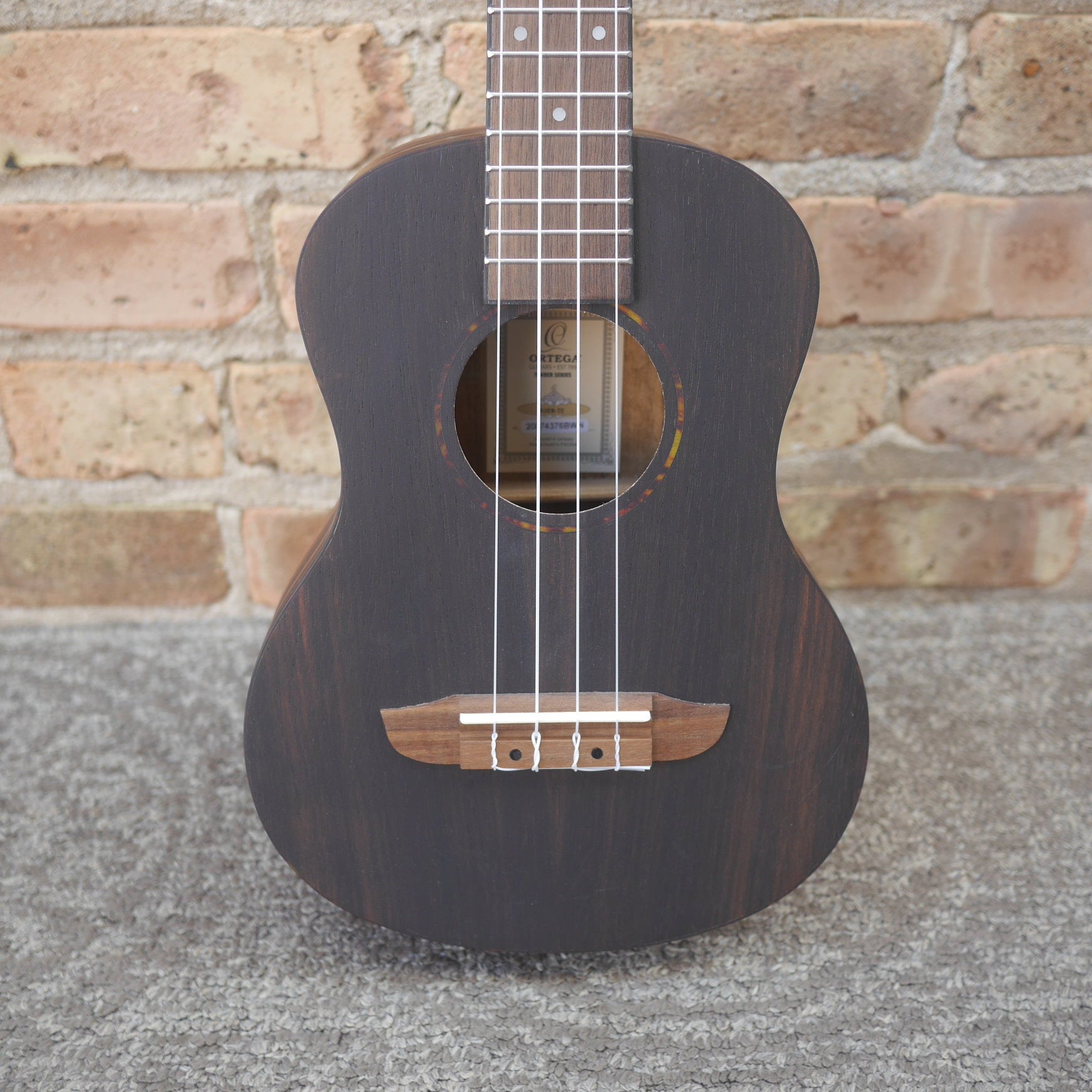 Ortega Timber Series Tenor Ukulele Ebony