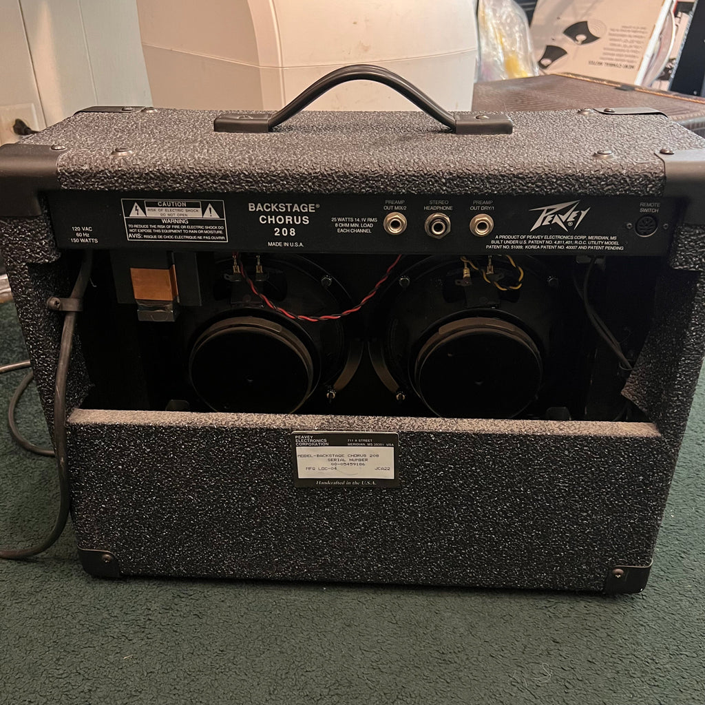 Peavey Backstage Chorus 208 2x8 50 watts Guitar Combo Amp (used)