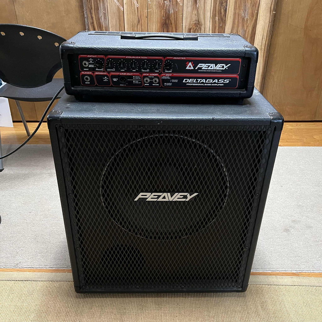 Peavey Deltabass Amp and 115BW-BW Cab. (used)