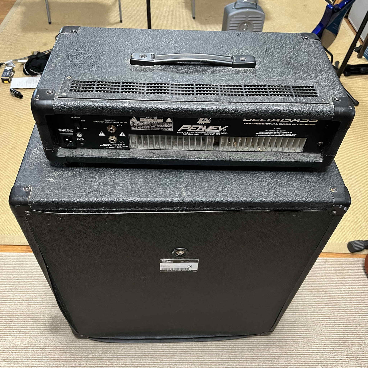 Peavey Deltabass Amp and 115BW-BW Cab. (used)