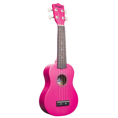 Amahi Penguin Soprano Ukulele  Pink