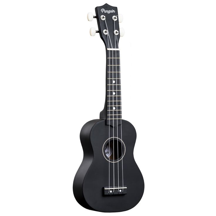 Amahi Penguin Soprano Ukulele Black Licorice