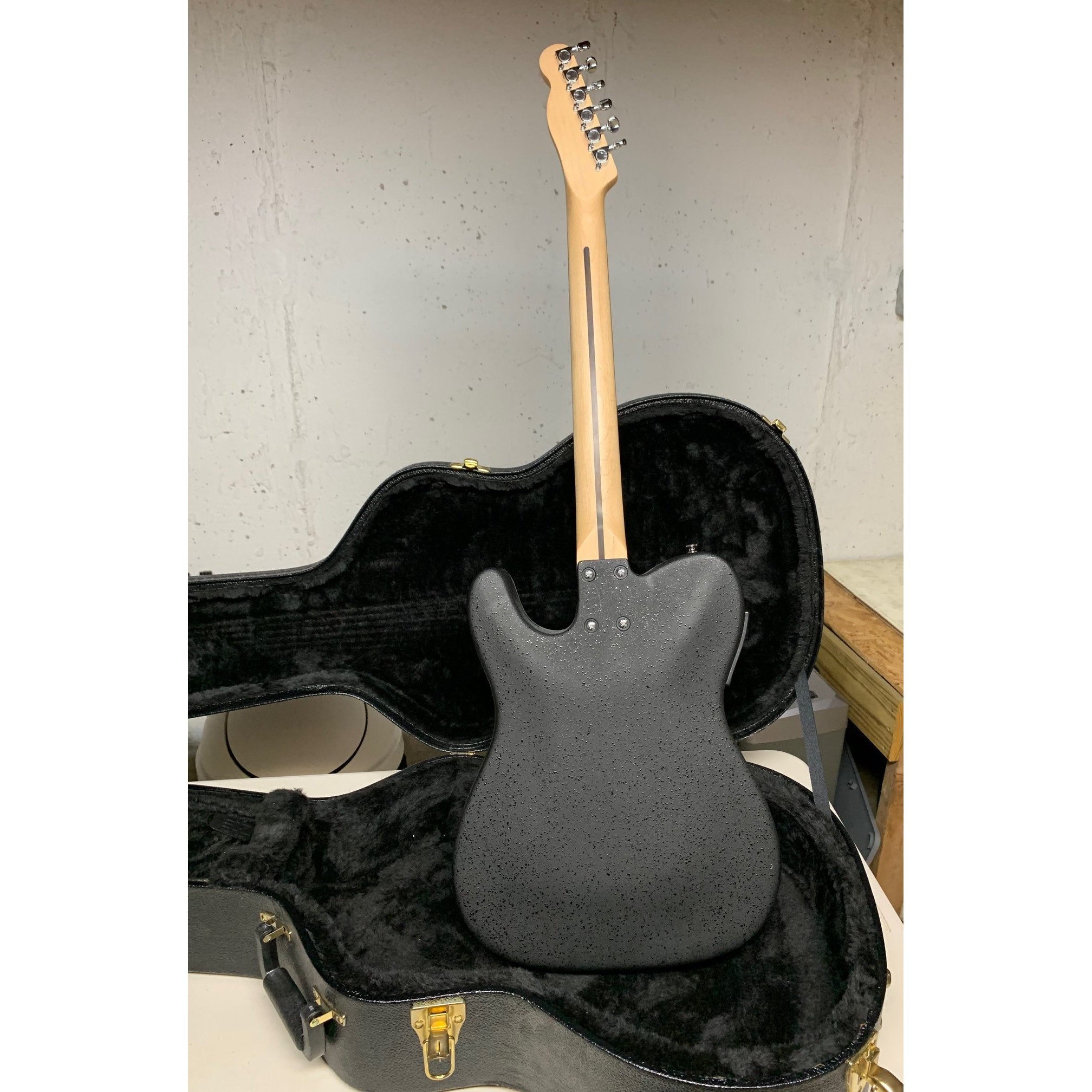 Pink Fender Telecoustic Paisley Acoustic Electric Guitar With Case 2003