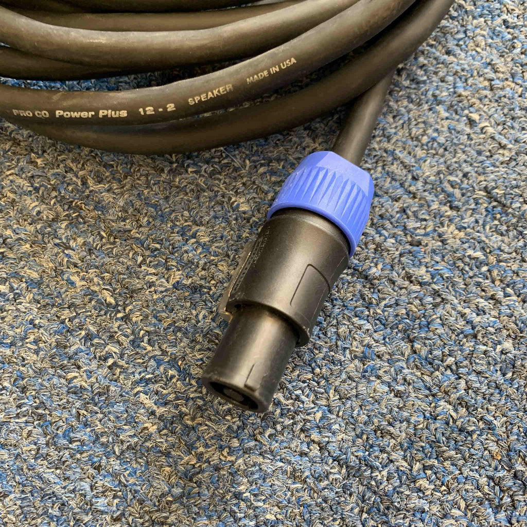 ProCo Power Plus 12-2 Speaker Cable Speakon USA 25’ (used)