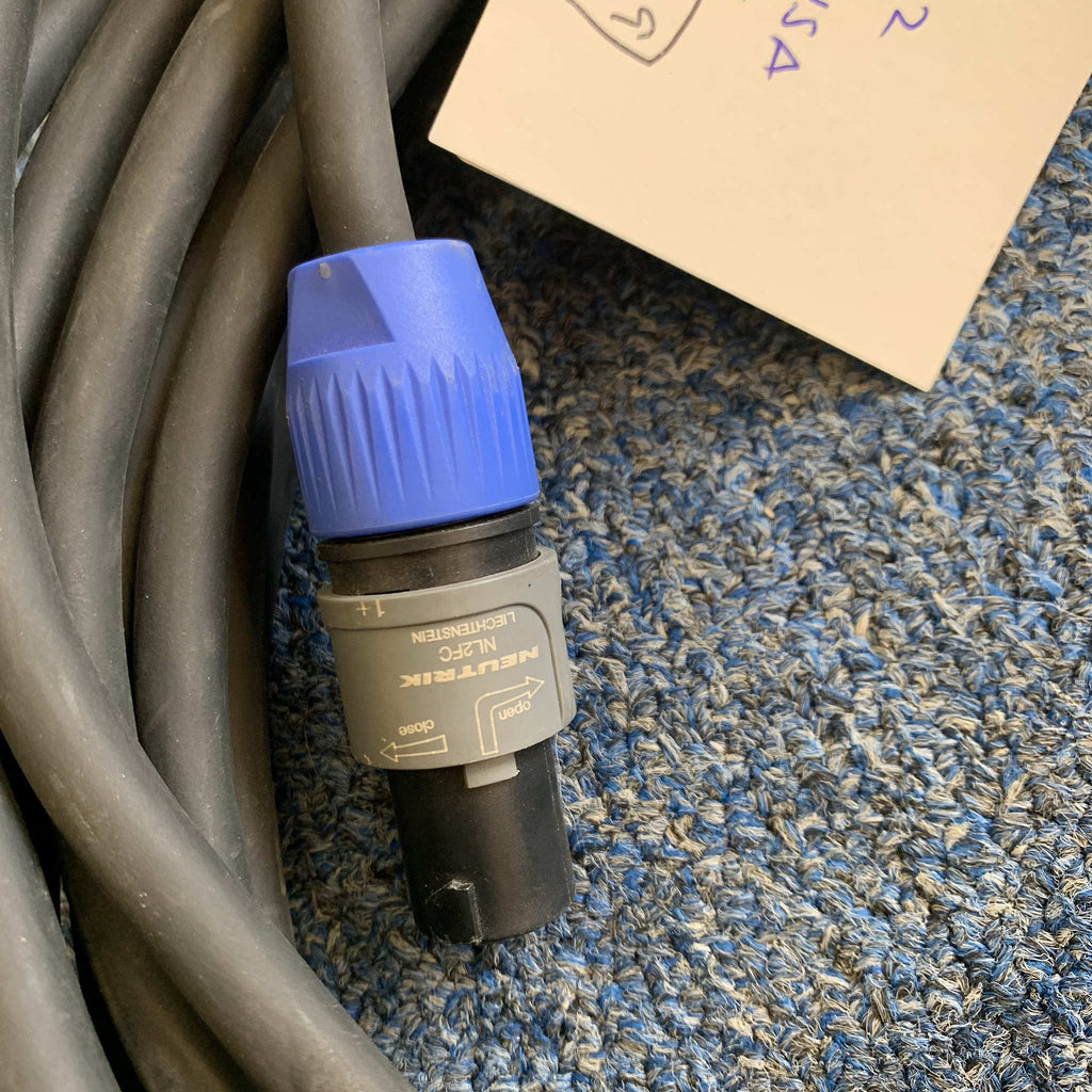 ProCo Power Plus 12-2 Speaker Cable Speakon-1/4"  USA 25’ (used)