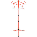 ProTec Music Stand - Steel With Standard Desk (Red)