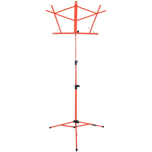ProTec Music Stand - Steel With Standard Desk (Red)