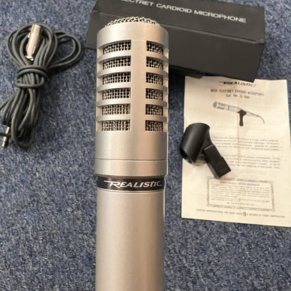 Realistic 33-1080 Electret Cardoid Microphone