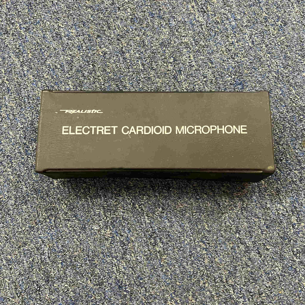 Realistic 33-1080 Electret Cardoid Microphone