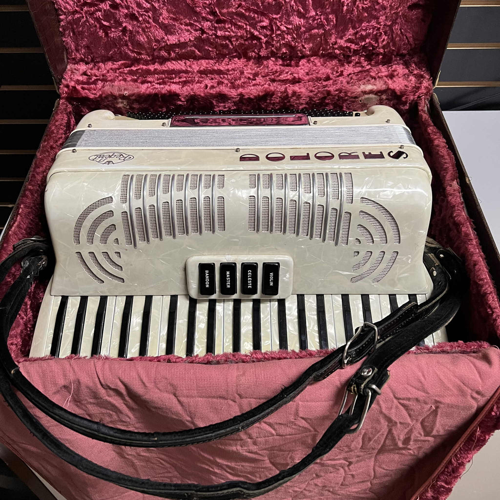 Regent Piano Accordion White