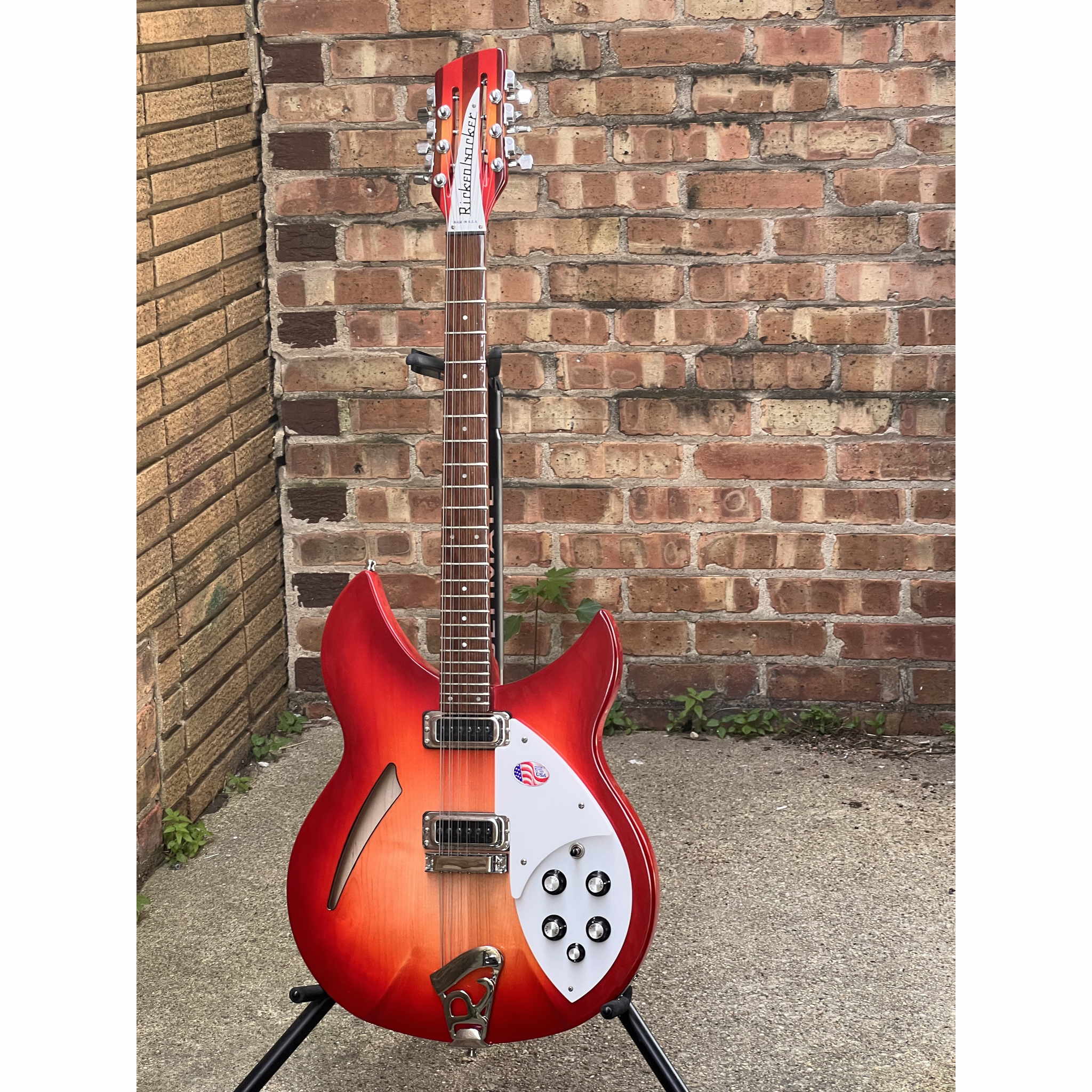 Rickenbacker 12-String Electric Guitar w/HSC Fireglow 2020 Mint