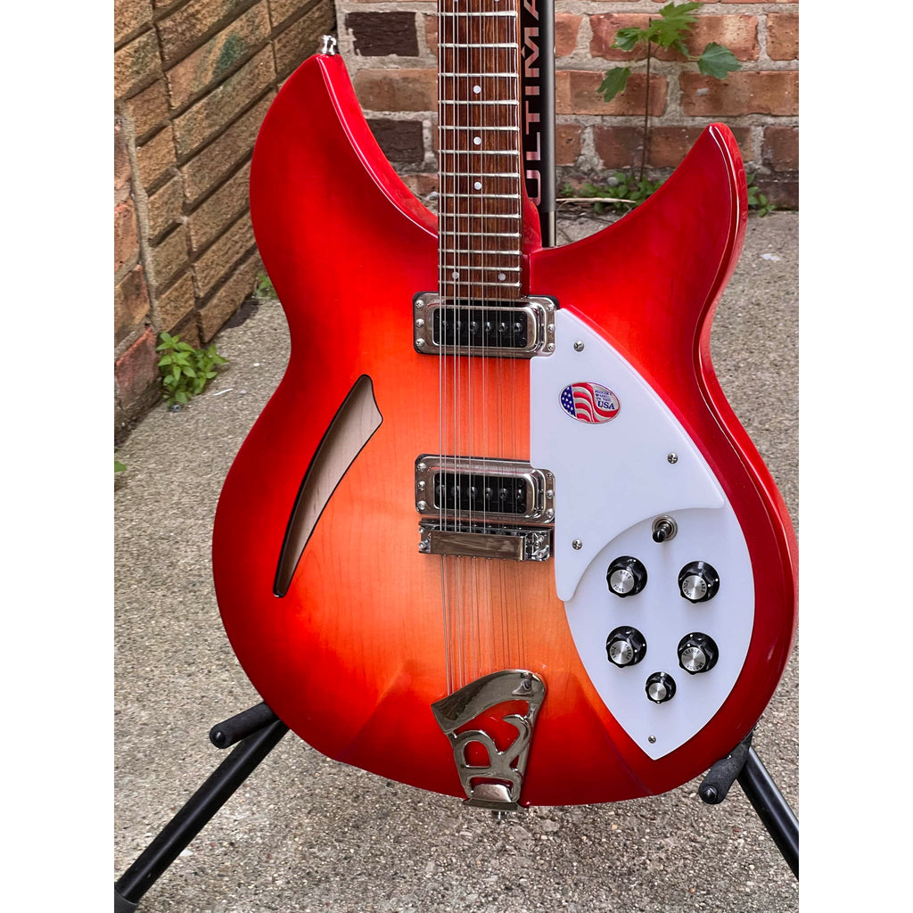 Rickenbacker 12-String Electric Guitar w/HSC Fireglow 2020 Mint
