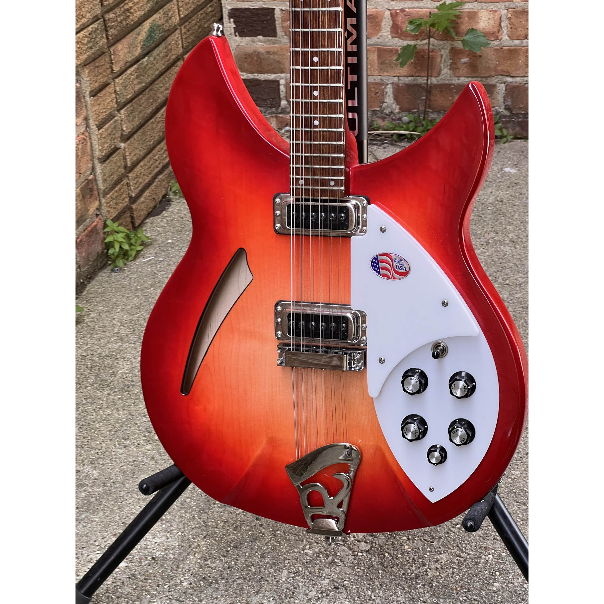 Rickenbacker 12-String Electric Guitar w/HSC Fireglow 2020 Mint