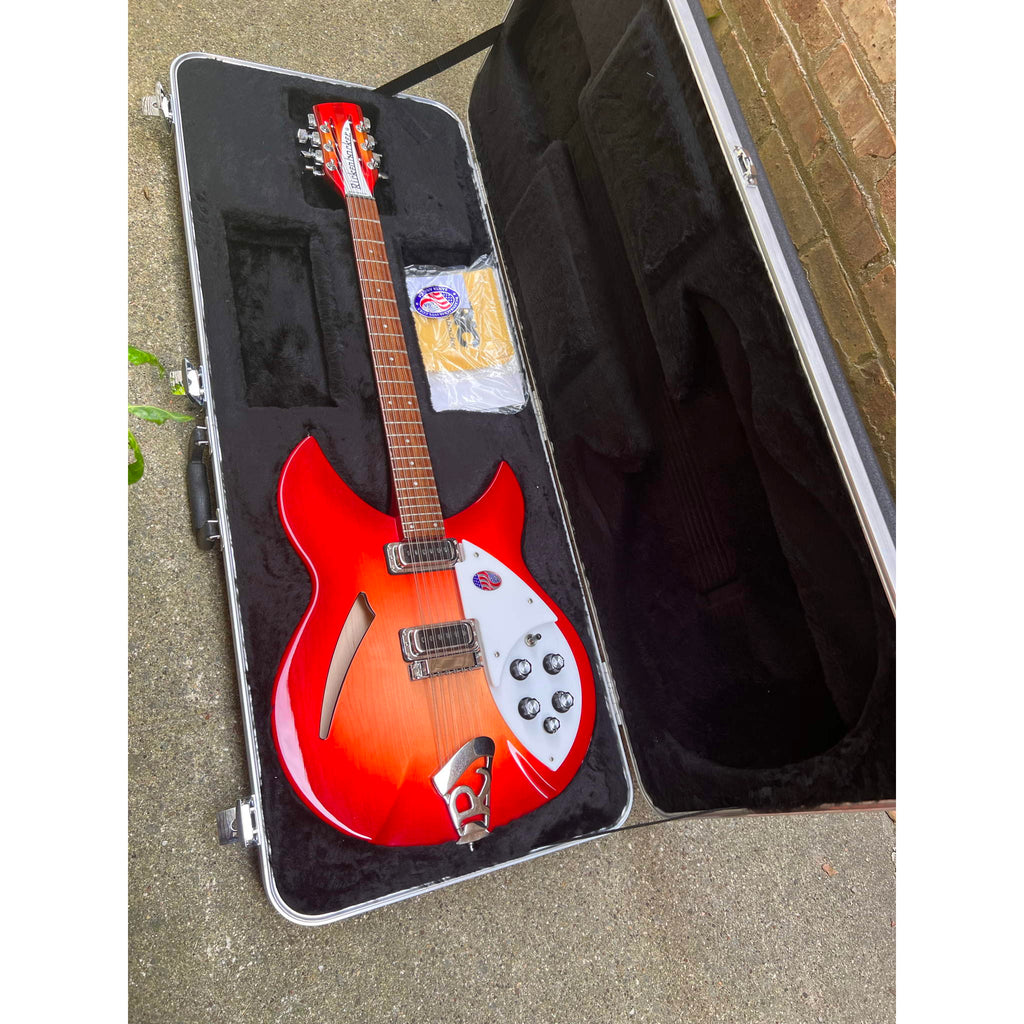 Rickenbacker 12-String Electric Guitar w/HSC Fireglow 2020 Mint
