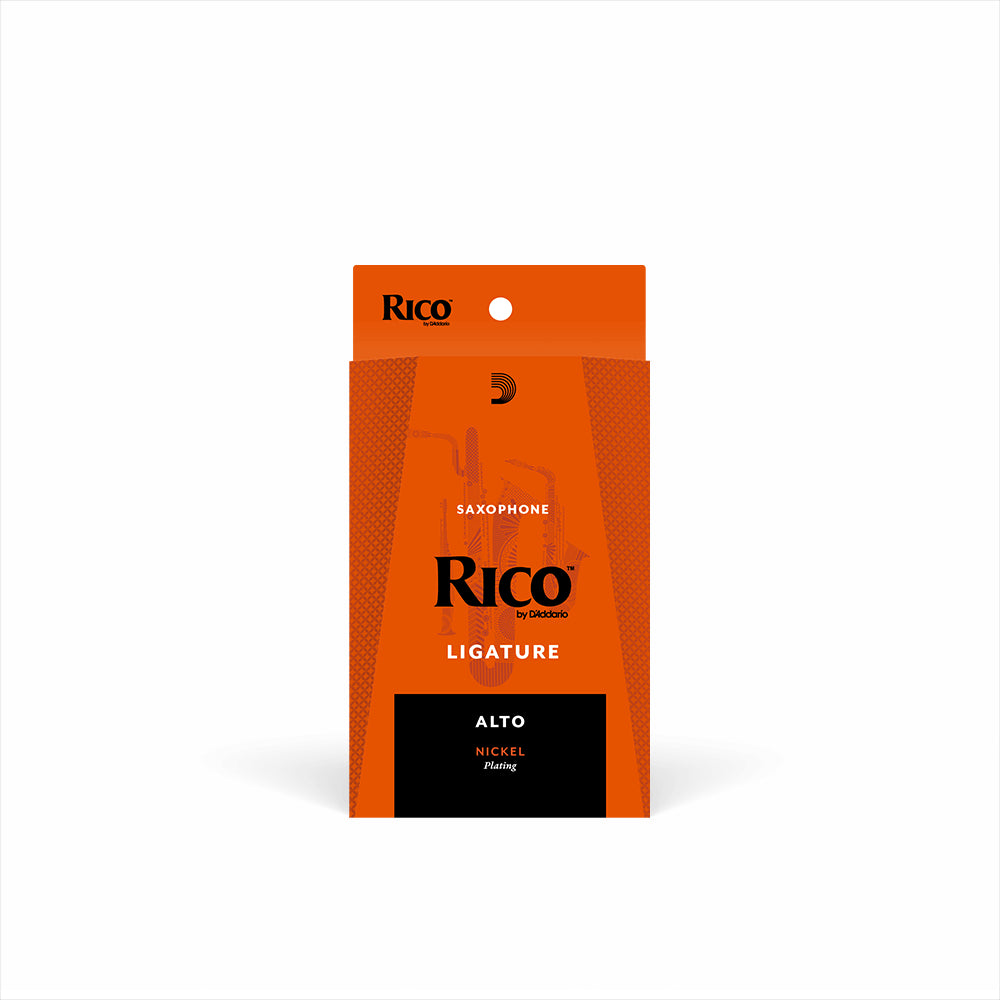 Rico Nickel Ligature Alto Sax