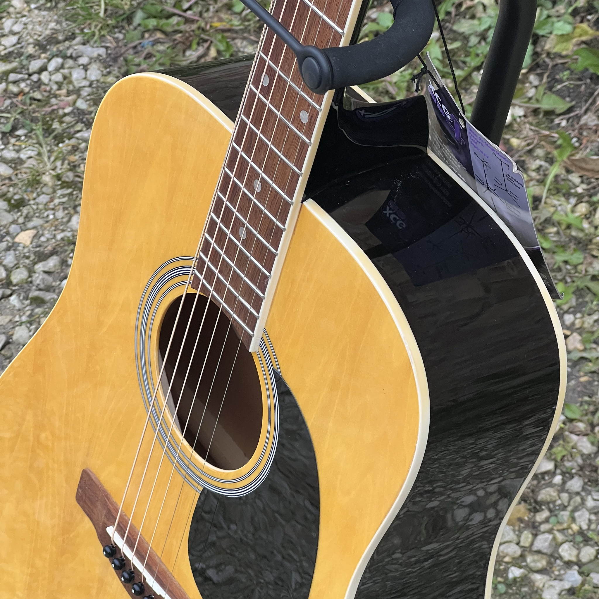 Rogue RD80 Acoustic Guitar Mint Natural