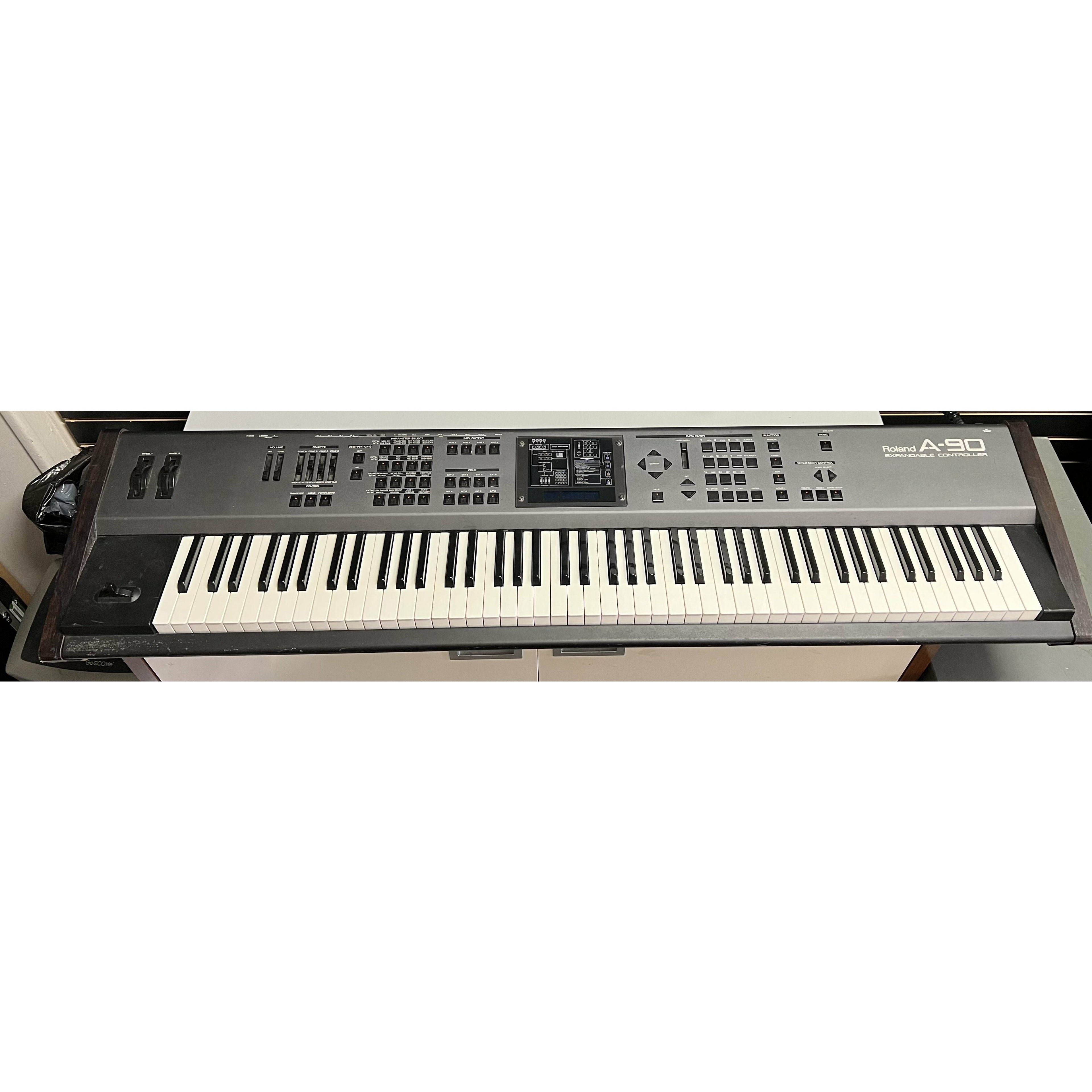 Roland A-90 Expandable Controller Digital Piano Keyboard Weighted Key Action Vintage 1990s