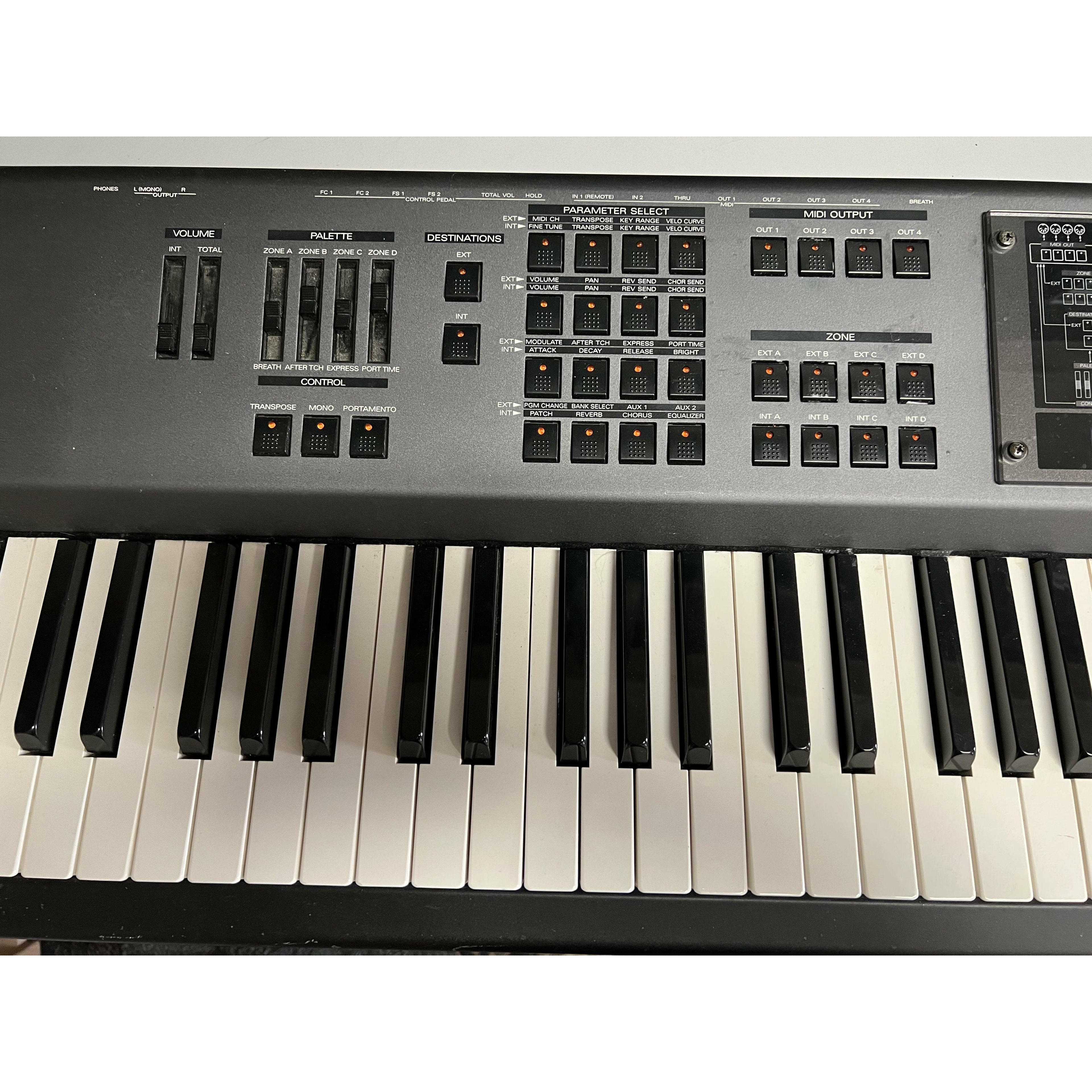 Roland A-90 Expandable Controller Digital Piano Keyboard Weighted Key Action Vintage 1990s