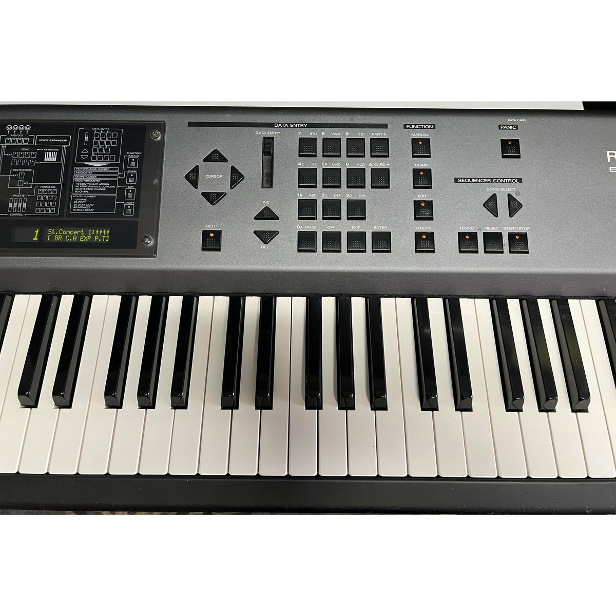 Roland A-90 Expandable Controller Digital Piano Keyboard Weighted Key Action Vintage 1990s