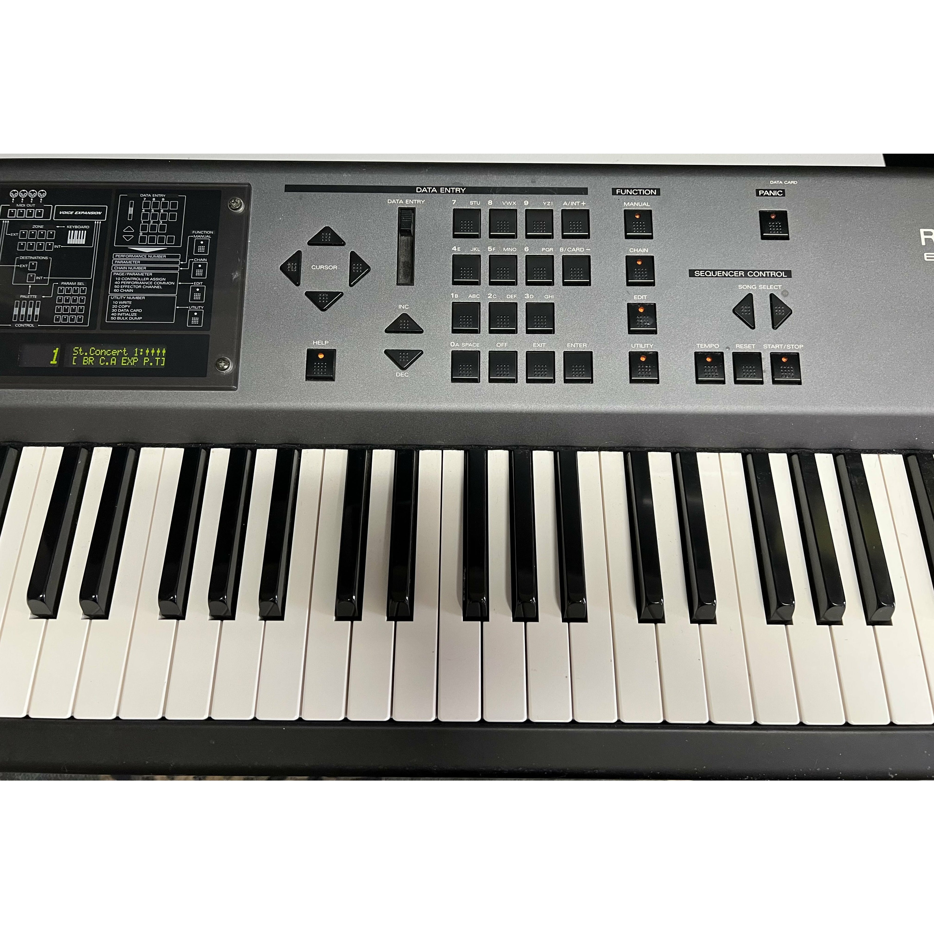 Roland A-90 Expandable Controller Digital Piano Keyboard Weighted Key Action Vintage 1990s