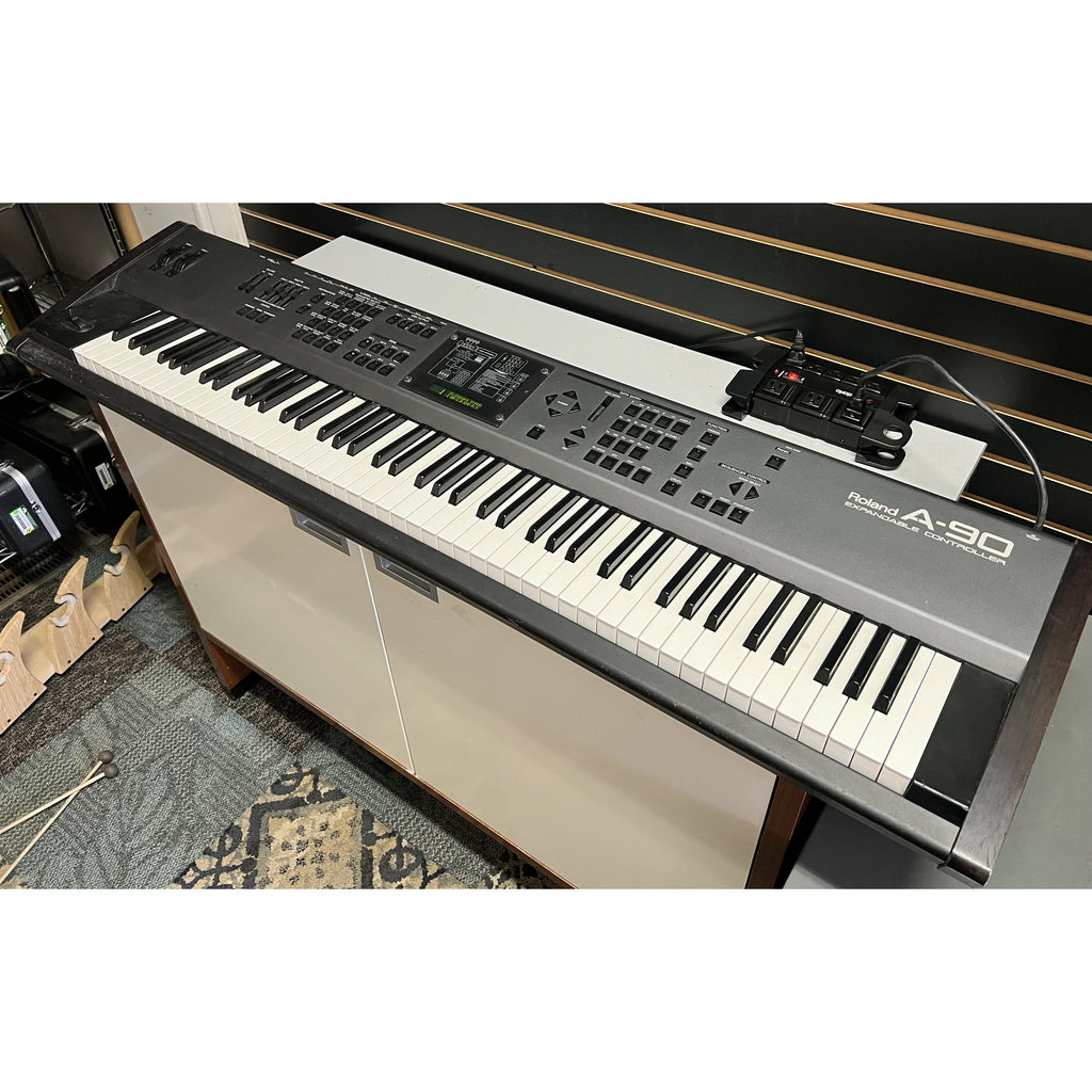 Roland A-90 Expandable Controller Digital Piano Keyboard Weighted Key Action Vintage 1990s