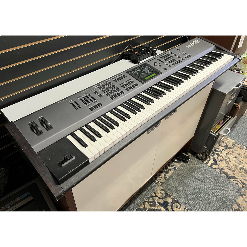 Roland A-90 Expandable Controller Digital Piano Keyboard Weighted Key Action Vintage 1990s