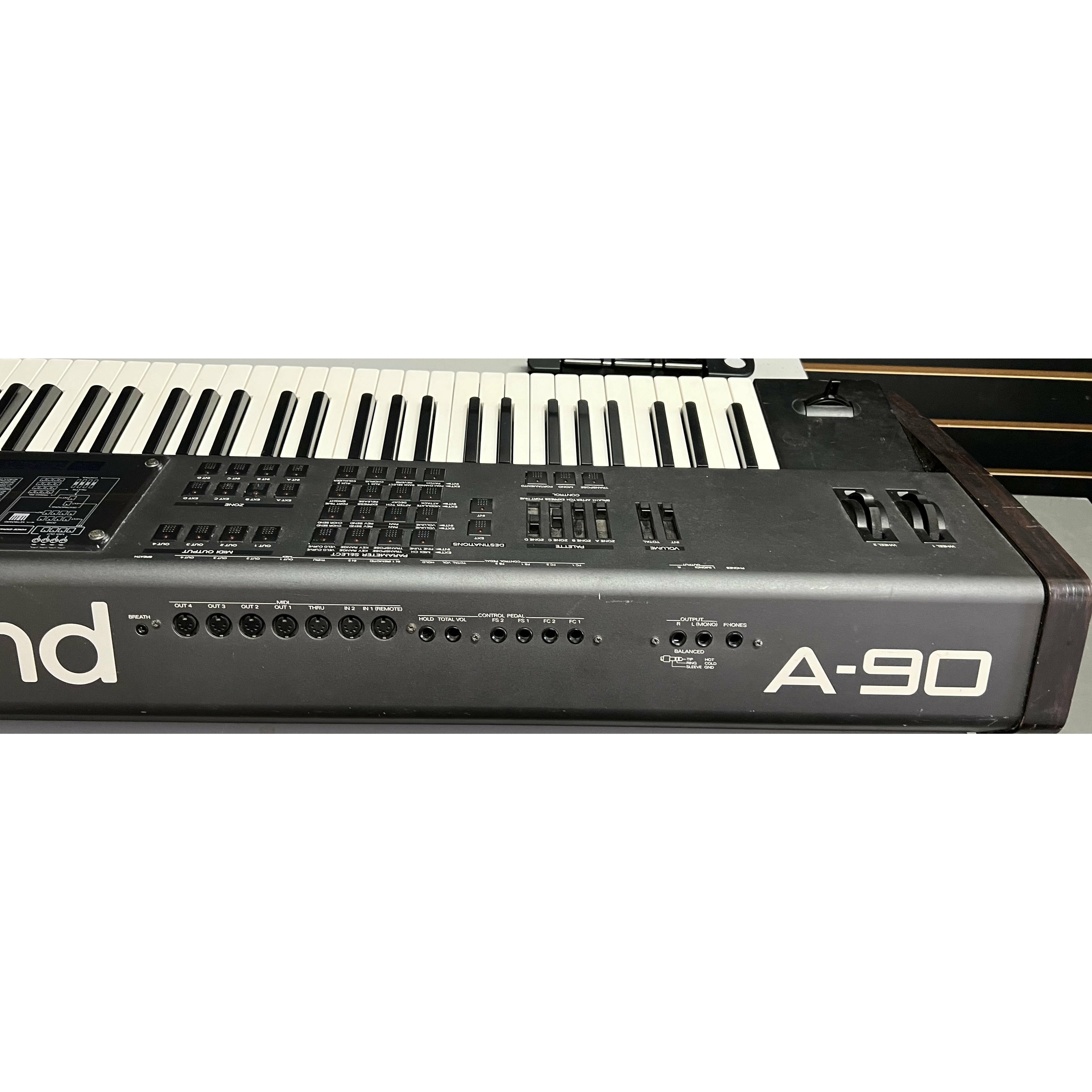 Roland A-90 Expandable Controller Digital Piano Keyboard Weighted Key Action Vintage 1990s