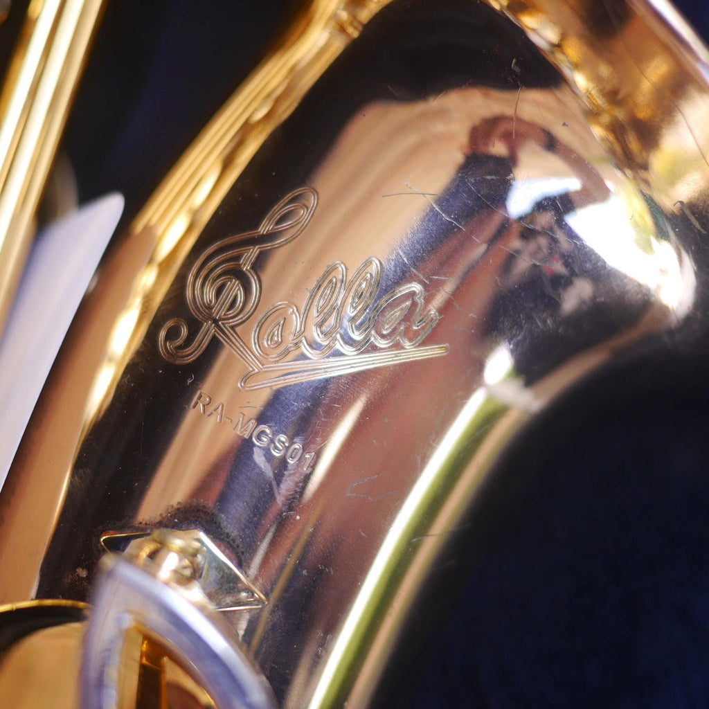 Rolla RA-MGS01 Alto Saxophone w/Selmer S80 C* mouthpiece contoured case